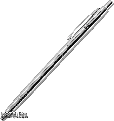 【新品　ケース入り】fisher SPACE PEN Ручка шариковая Fisher Space Pen Шаттл Черная 0.7 мм Хромированный