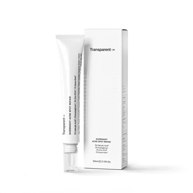 Нічний засіб від прищів Transparent Lab Adult Acne Treatment, 30мл (432073) - Фото 1 Нічний засіб від прищів Transparent Lab Adult Acne Treatment, 30мл (432073) - изображение 1