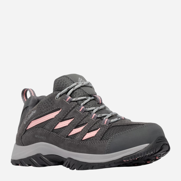 Buty sportowe trekkingowe damskie niskie Columbia Crestwood Waterproof 2099881089 39 (8US) Ciemnoszare (195981591651) - obraz 2