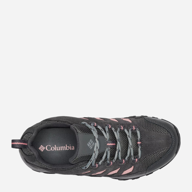 Жіночі кросівки для трекінга Columbia Crestwood Waterproof 2099881089 37.5 (6.5US) Темно-сірі (195981591620) - зображення 8