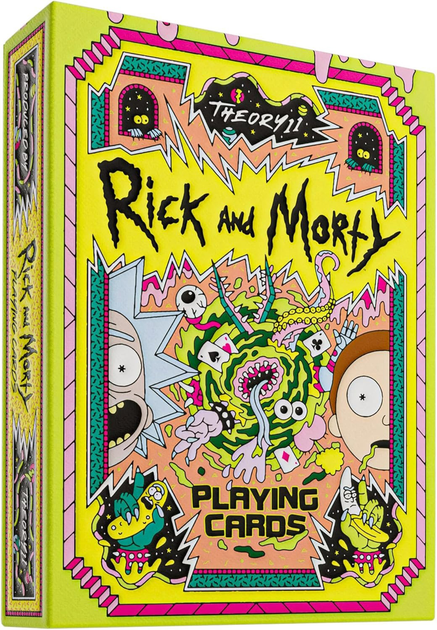 Karty do gry Theory11 Rick and Morty Theory 11 52 karty (0850016557858) - obraz 6