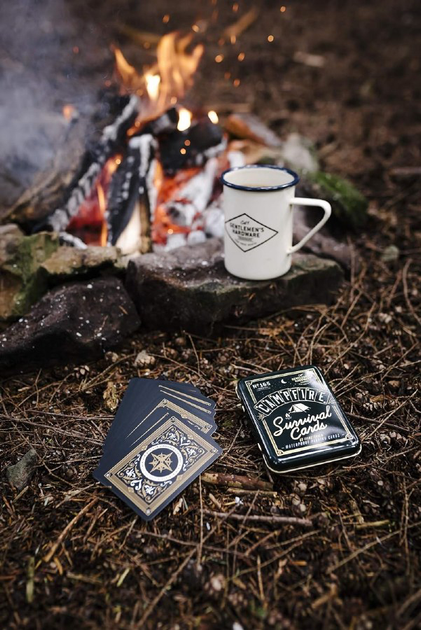 Karty do gry Gentlemen's Hardware Survival Cards w puszce Dwustronne 54 karty (0840214800542) - obraz 3