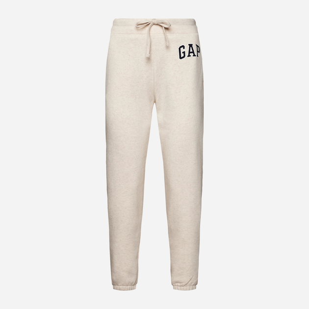 Spodnie sportowe damskie joggery GAP 463492-12 L Beżowe (1200119808125) - obraz 4