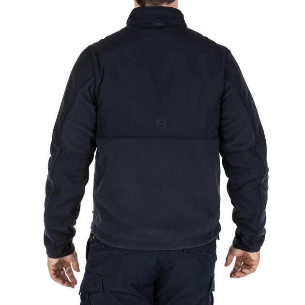 Куртка флісова 5.11 Tactical Tactical Fleece 2.0 Dark Navy S (78026ABR-724) - изображение 2