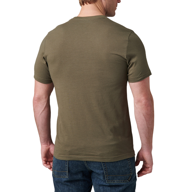 Футболка з малюнком 5.11 Tactical Atmos Logo RANGER GREEN L (76298-186) - изображение 2