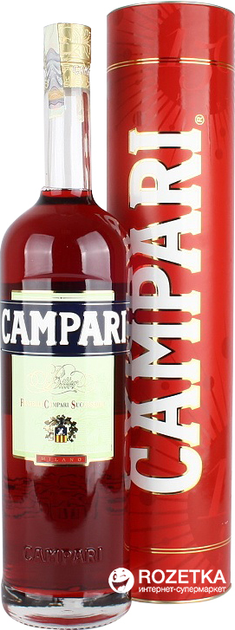 Настойка горькая Campari 3 л 25% (8000040011372) - изображение 1