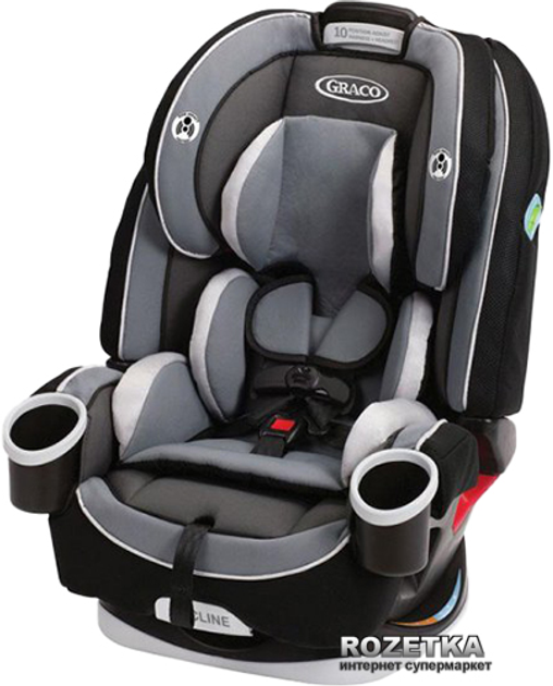 Автокресло Graco 4EVER ALL-IN-1 Cameron Черное (8AH00CNM) – фото ...