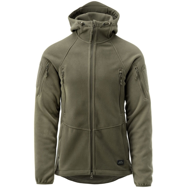 Флісова кофта Helikon-Tex Patriot Mk2 Hybrid Fleece Olive Green M - зображення 2