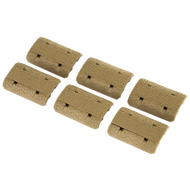 Накладки на цівку АР15 M-Lok Magpul Tape 2 Rail Covers. FDE - зображення 1