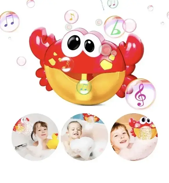 Іграшка для купання генератор піни Баблкраб 346 Bubble Crab - изображение 3