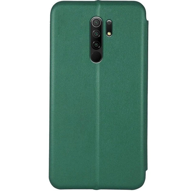 Шкіряний чохол-книжка Classy для Xiaomi Redmi Note 8 Pro Зелений - изображение 2