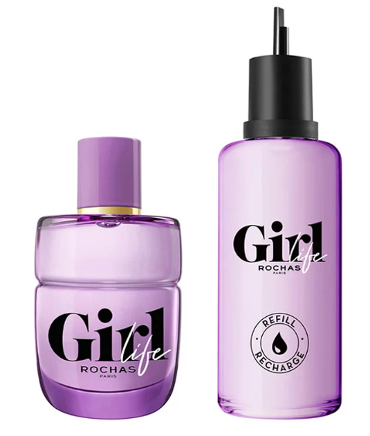 Wkład wymienny Woda perfumowana damska Rochas Girl Life 150 ml (3386460137386) - obraz 3