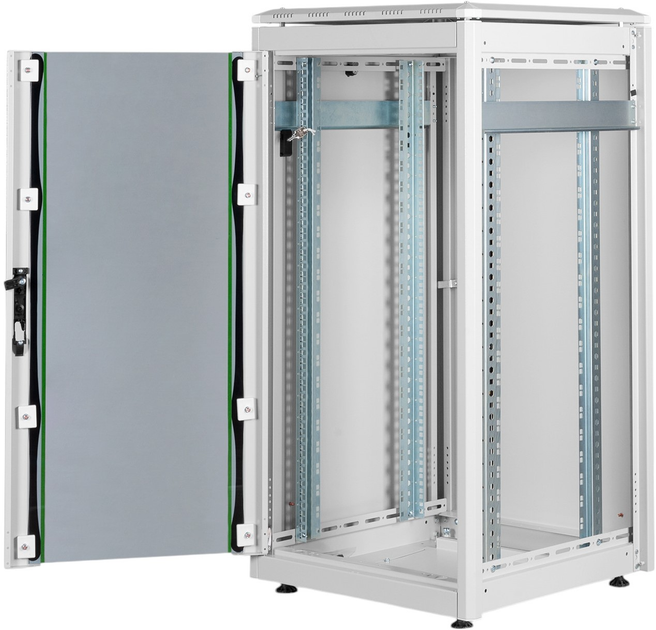 Серверна шафа DIGITUS Unique Series 19" 22U 600x600 Grey (DN-19 22U-6/6-1) - зображення 4