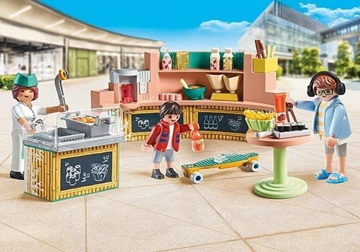 Ігровий набір із фігурками Playmobil My Life Бар 71538 (4008789715388) - зображення 2