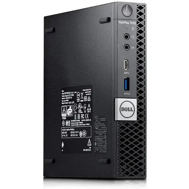 Неттоп Dell Optiplex 7050 (Intel Core i7-6700/8Gb/SSD120Gb/WI-FI/Win10 ...