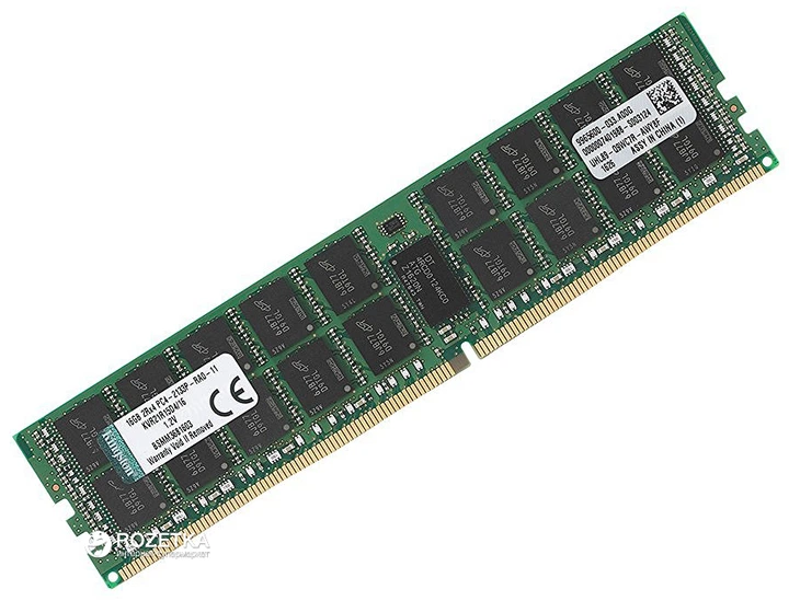 PC メモリ キングストン DDR4 2133 KVR21R15D4/16　8枚 Память Kingston DDR4-2133 16384MB PC4-17000 ValueRAM ECC