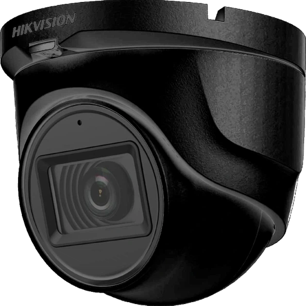 Turbo HD відеокамера Hikvision DS-2CE76H0T-ITMFS (Black) 5МП (2.8мм) - Фото 1 Turbo HD відеокамера Hikvision DS-2CE76H0T-ITMFS (Black) 5МП (2.8мм) - зображення 1