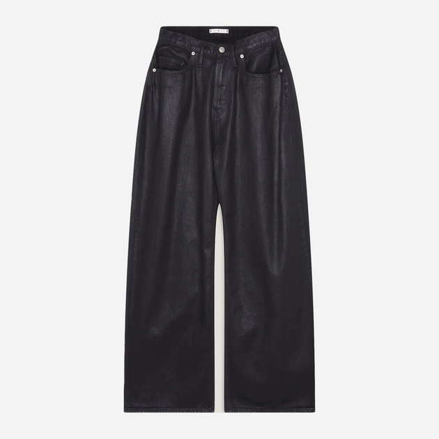 Jeansy rurki damskie Tommy Hilfiger WW0WW408231 W26L32 Czarne (8720645397489) - obraz 7
