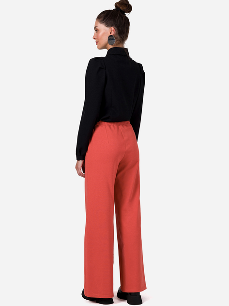 Spodnie dzwony damskie BeWear B275 L Ceglaste (5905563719237) - obraz 4