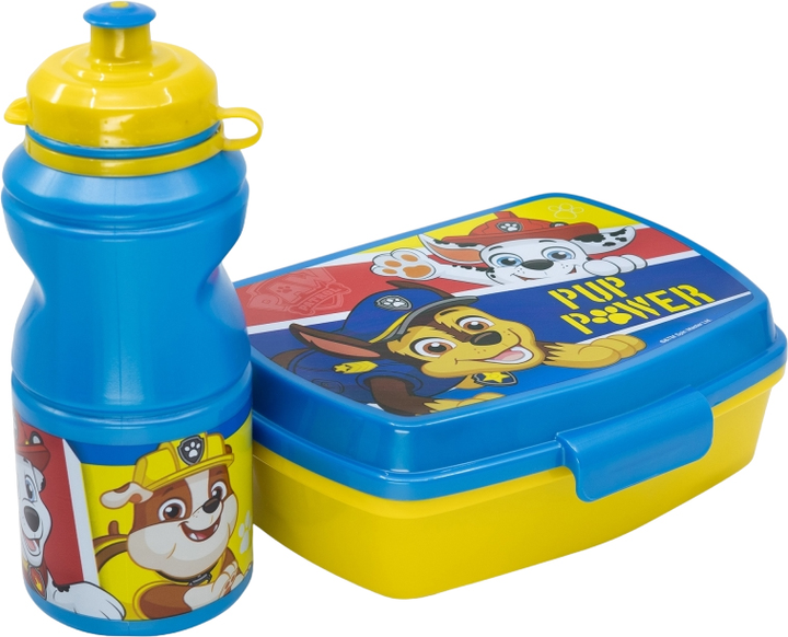 Zestaw Stor Paw Patrol Pojemnik na lunch + Butelka 400 ml Wielokolorowy (8412497746736) - obraz 2