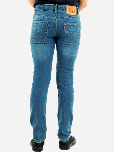 Підліткові джинси для хлопчика Levi's Lvb-510 Skinny Fit Everyday Performance Jeans 9EC758-M8R 146-152 см Сині (3665115329780) - зображення 2