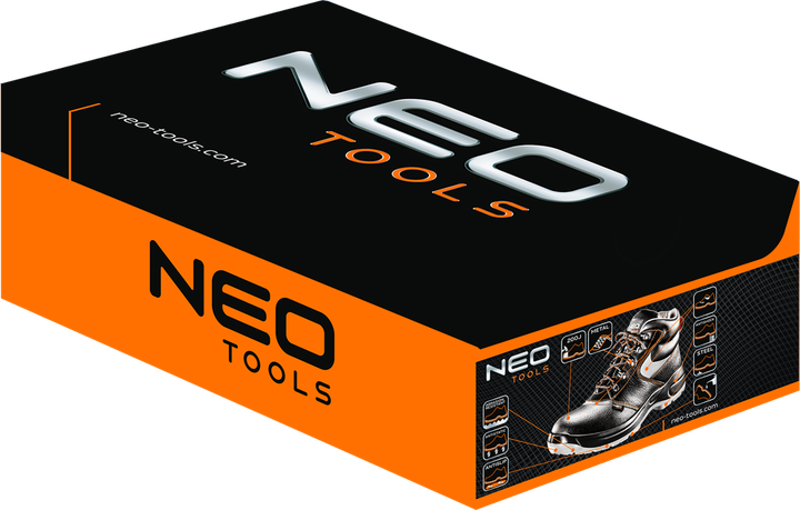 Ботинки рабочие NEO TOOLS 82-020 S1P SRC, размер 40 - Фото 6 Ботинки рабочие NEO TOOLS 82-020 S1P SRC, размер 40 - изображение 6
