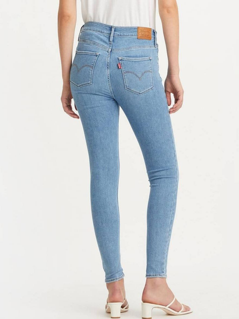 Jeansy skinny damskie Levi's 720 Hirise Super Skinny 52797-0357 26-32 Niebieskie (5401105546298) - obraz 2