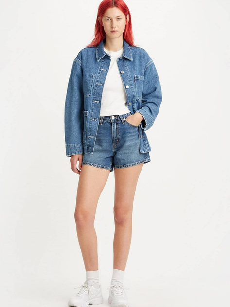 Шорти джинсові жіночі Levi's 80S Mom Short A4695-0003 26 Сині (5401105466220) - зображення 3