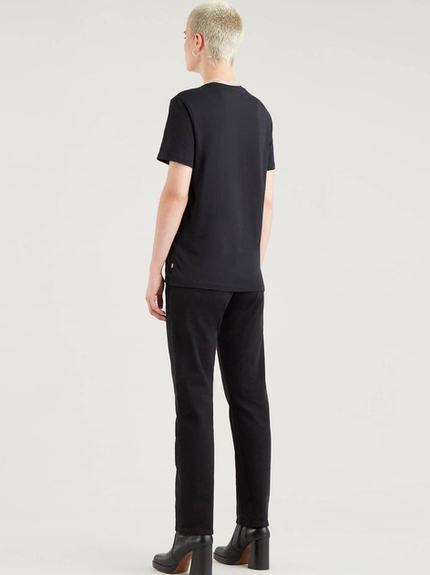 Джинси Regular Fit жіночі Levi's 501 Crop 36200-0085 25-28 Чорні Sprout (5400816480389) - зображення 4