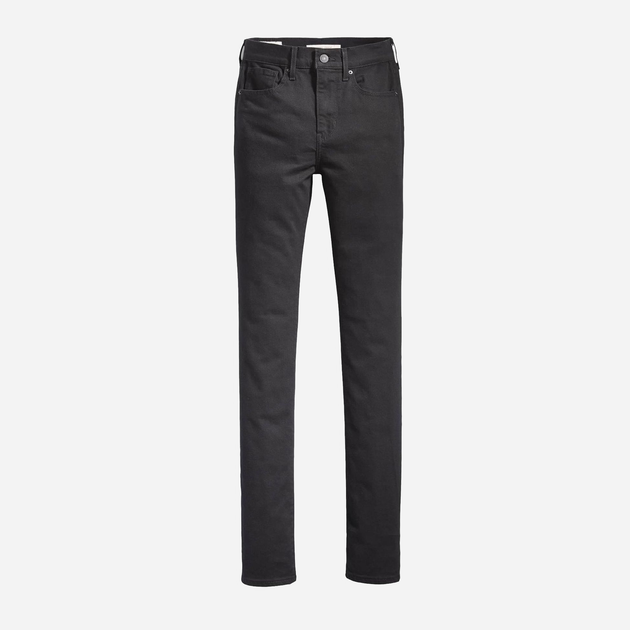 Jeansy skinny damskie Levi's 724 High Rise Straight 18883-0006 29-32 Czarne (5400599473639) - obraz 8
