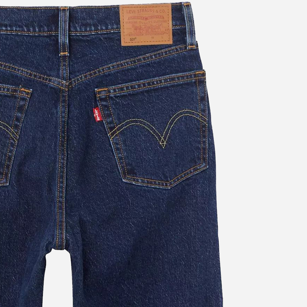 Джинси Regular Fit жіночі Levi's 501 Crop 36200-0179 28-28 Salsa Stonewash (5400970241727) - зображення 8