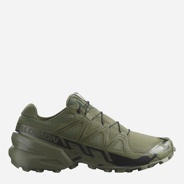 Мужские тактические кроссовки Salomon Speedcross 6 Forces L47161200 44.5 (10.5US/10UK) 28.5 см Green/Black (195751264815) - изображение 1