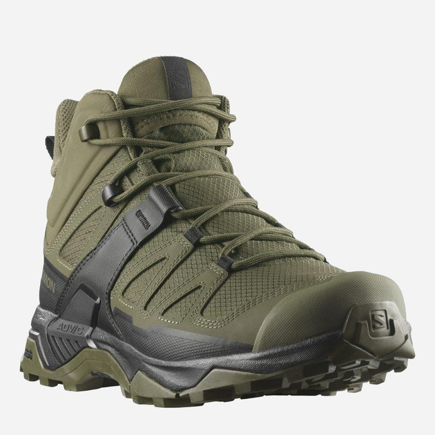 Чоловічі тактичні черевики Salomon X ULTRA Forces MID L47452700 47.5 (12.5US/12UK) 30.5 см Green/Black (195751581196) - зображення 2