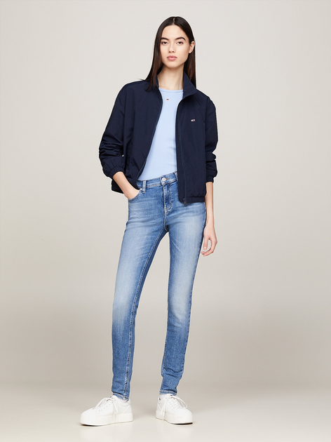 Jeansy skinny damskie Tommy Jeans DW0DW17568-1A5 25/30 Niebieskie (8720646648061) - obraz 3