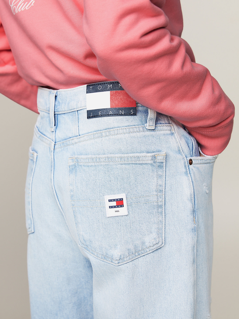 Jeansy regular fit damskie Tommy Jeans DW0DW17617-1AB 29/30 Niebieskie (8720646649808) - obraz 5