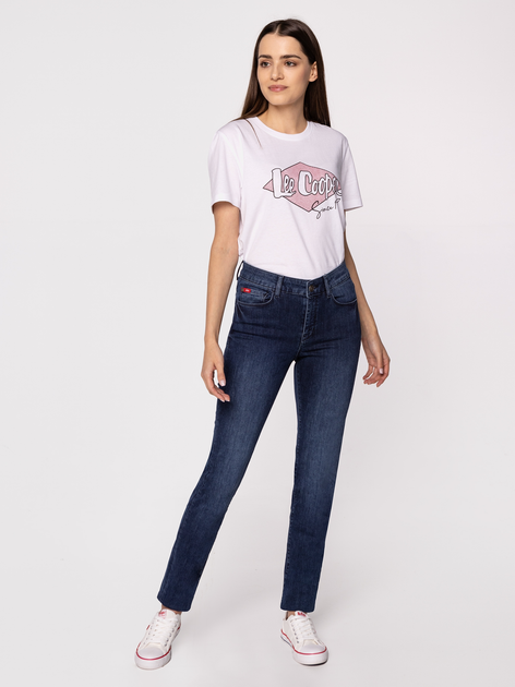 Jeansy slim fit damskie Lee Cooper LC135-2347 28-30 Granatowe (5905991705048) - obraz 3