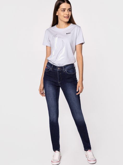 Jeansy skinny damskie Lee Cooper SCARLET-2519 30-28 Granatowe (5905991705260) - obraz 3