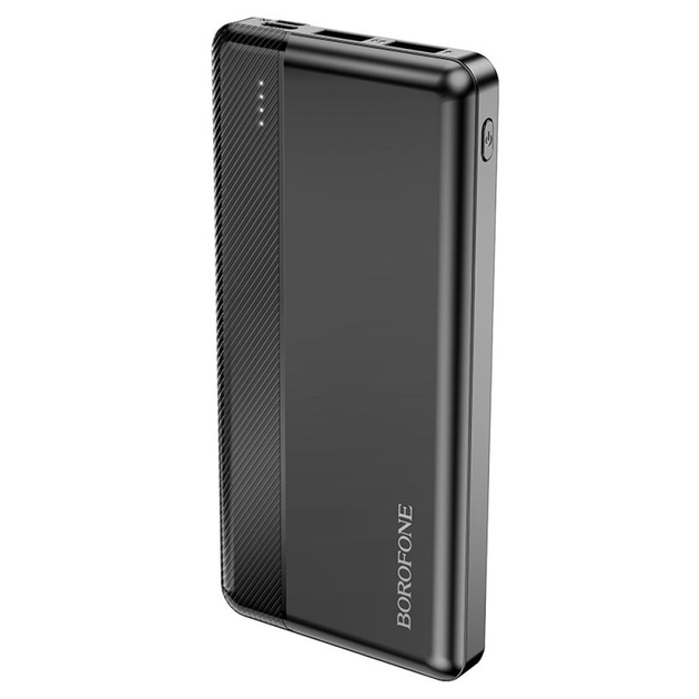 Power bank Borofone BJ24 10000 mAh повербанк 2хUSB Black – фото, отзывы ...
