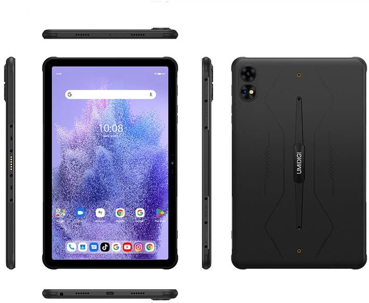 Планшет Umidigi Active T1 8/128Gb 10000 мАч 2-SIM Android 13 - Фото 6 Планшет Umidigi Active T1 8/128Gb 10000 мАч 2-SIM Android 13 - изображение 6
