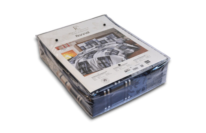 Комплект постельного белья First Choice Flanel Евро 200×220 см Байка Зимний лес - Фото 6 Комплект постельного белья First Choice Flanel Евро 200×220 см Байка Зимний лес - изображение 6