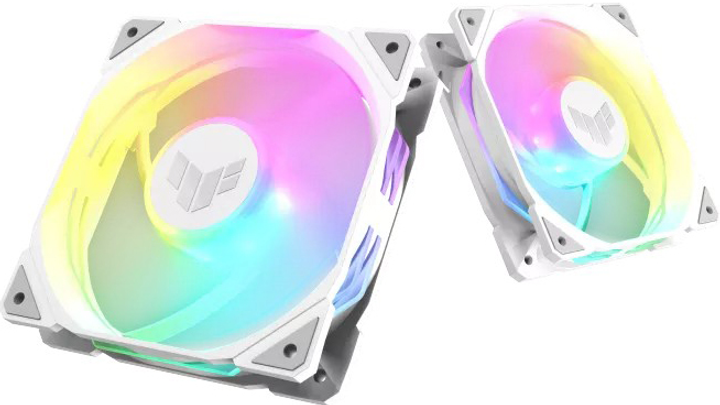 Zestaw wentylatorów ASUS TUF Gaming TF120 ARGB Triple Pack Reverse Blade White (90DA00D3-B09020) - obraz 6