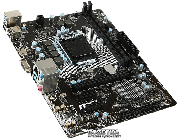 Материнская плата MSI H110M PRO-VH (s1151, Intel H110, PCI-Ex16) - изображение 2