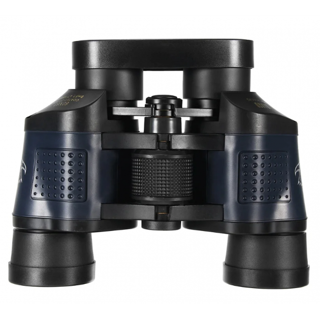 Бинокль UKC 60x60 с чехлом прорезиненный корпус 20 крат оптика для наблюдения Черный - зображення 6