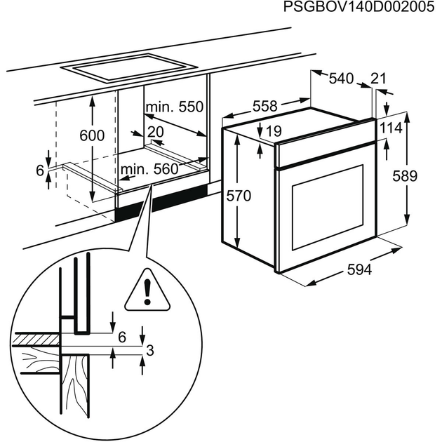 Духова шафа Zanussi ZZB525601X - зображення 20
