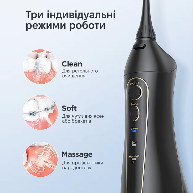 Ирригатор Bitvae BV5020E Water Flosser black - изображение 4