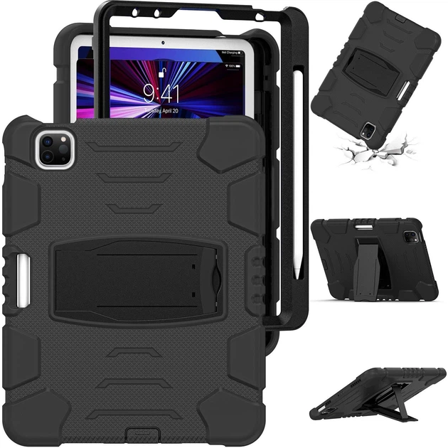 Чохол-накладка ARM Standart Apple iPad Air 4 (10.9") з відкидною підставкою Black - зображення 3