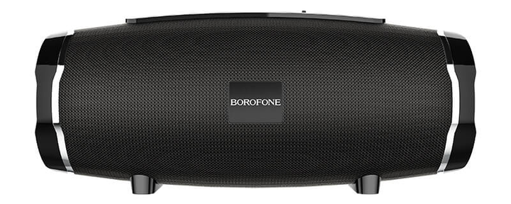 Портативная блютуз колонка BOROFONE Rich sound IPX5 BR3 |AUX, SD-card, Bluetooth, USB, FM-Radio| Черный - Фото 3 Портативная блютуз колонка BOROFONE Rich sound IPX5 BR3 |AUX, SD-card, Bluetooth, USB, FM-Radio| Черный - изображение 3