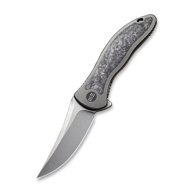 Кишеньковий складаний тактичний ніж Weknife Mini Synergy 2011CF-A CPM 20CV Grey (2011CF-A) - зображення 1