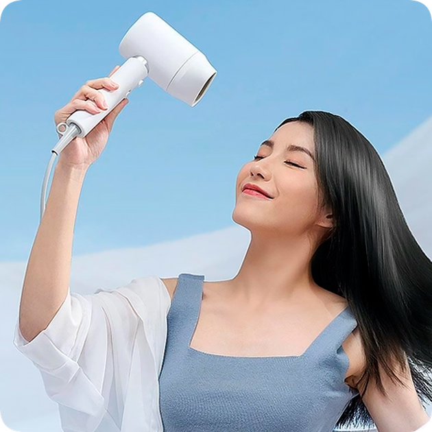 Фен ShowSee Hair Dryer A10 1800W білий - зображення 7