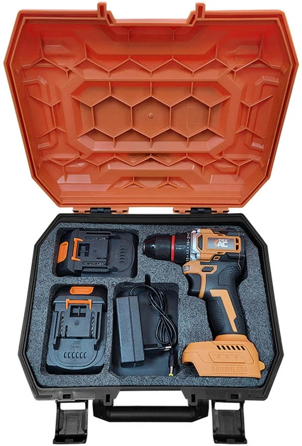 Акумуляторний шурупокрут безщітковий ТехАС TAOE-CD34 – фото